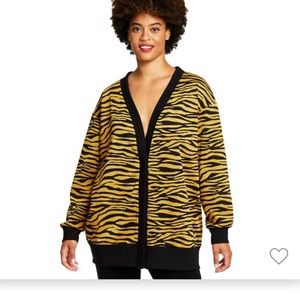 Victor Glemaud x Target Women's Animal Print Cardigan